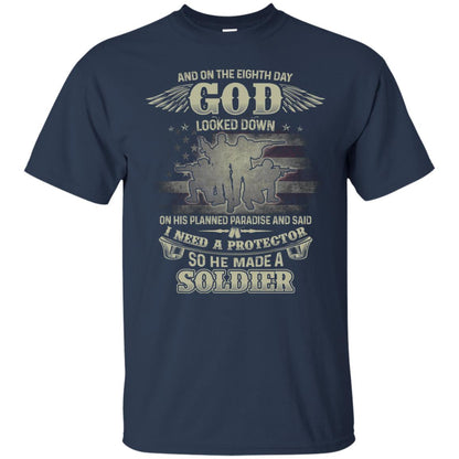 And On The Eighth Day God Looked Down On His Planned Paradise And Said I Need A Protector So He Made A Soldier Navy