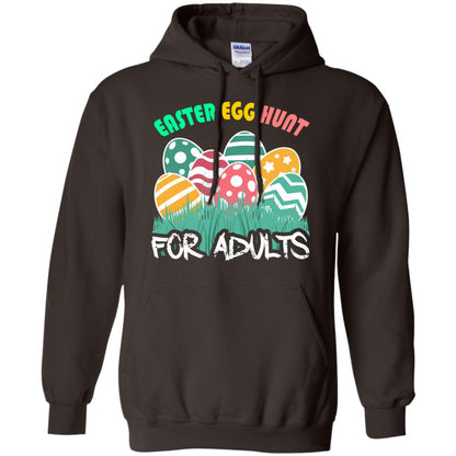 Easter Egg Hunt For Adults Easter Day T-shirt Dark Chocolate