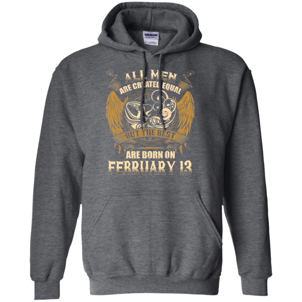 Aquarius T-shirt The Best Are Born On February 13 Dark Heather