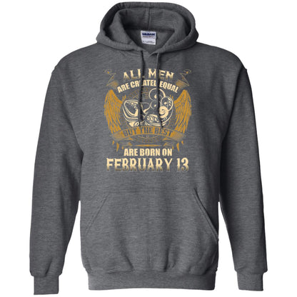 Aquarius T-shirt The Best Are Born On February 13 Dark Heather