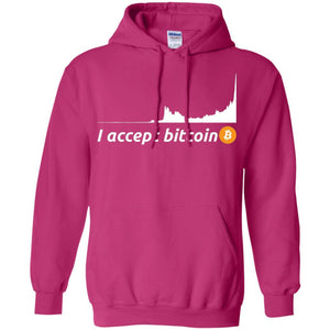 Cryptocurrency T-shirt I Accept Bitcoin