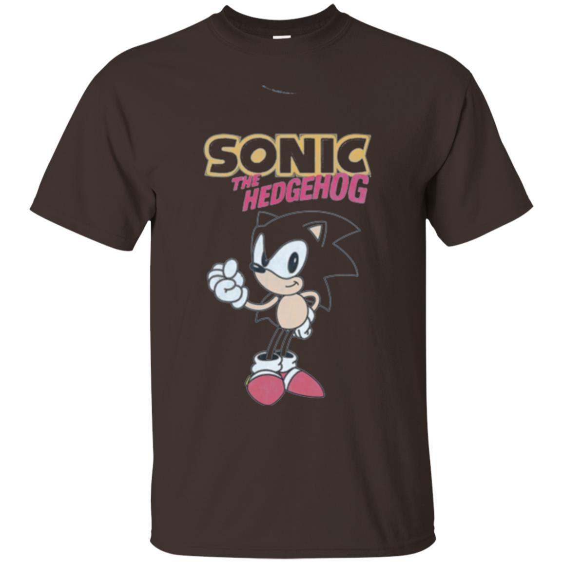Movie T-shirt Sonic The Hedgehog Dark Chocolate