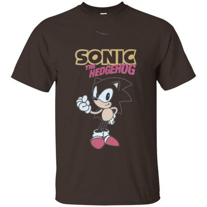 Movie T-shirt Sonic The Hedgehog Dark Chocolate