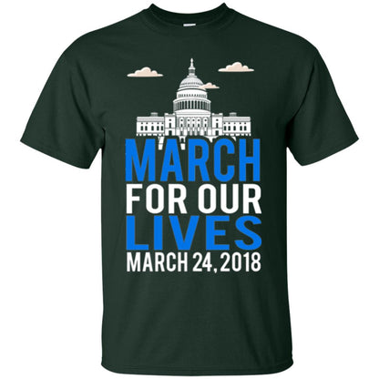 March For Our Lives Anti Gun T-shirt Forest
