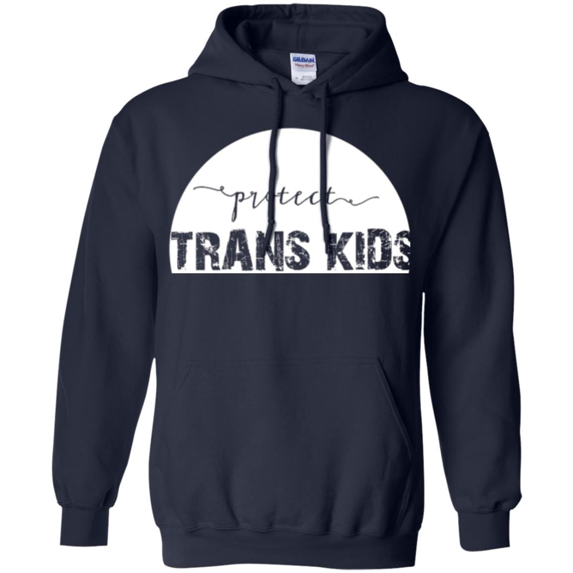 Protect Trans Kids T-shirt Navy