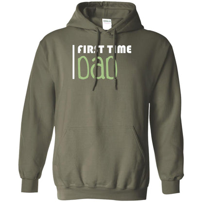 First Time Dad New Dad Shirt Military Green