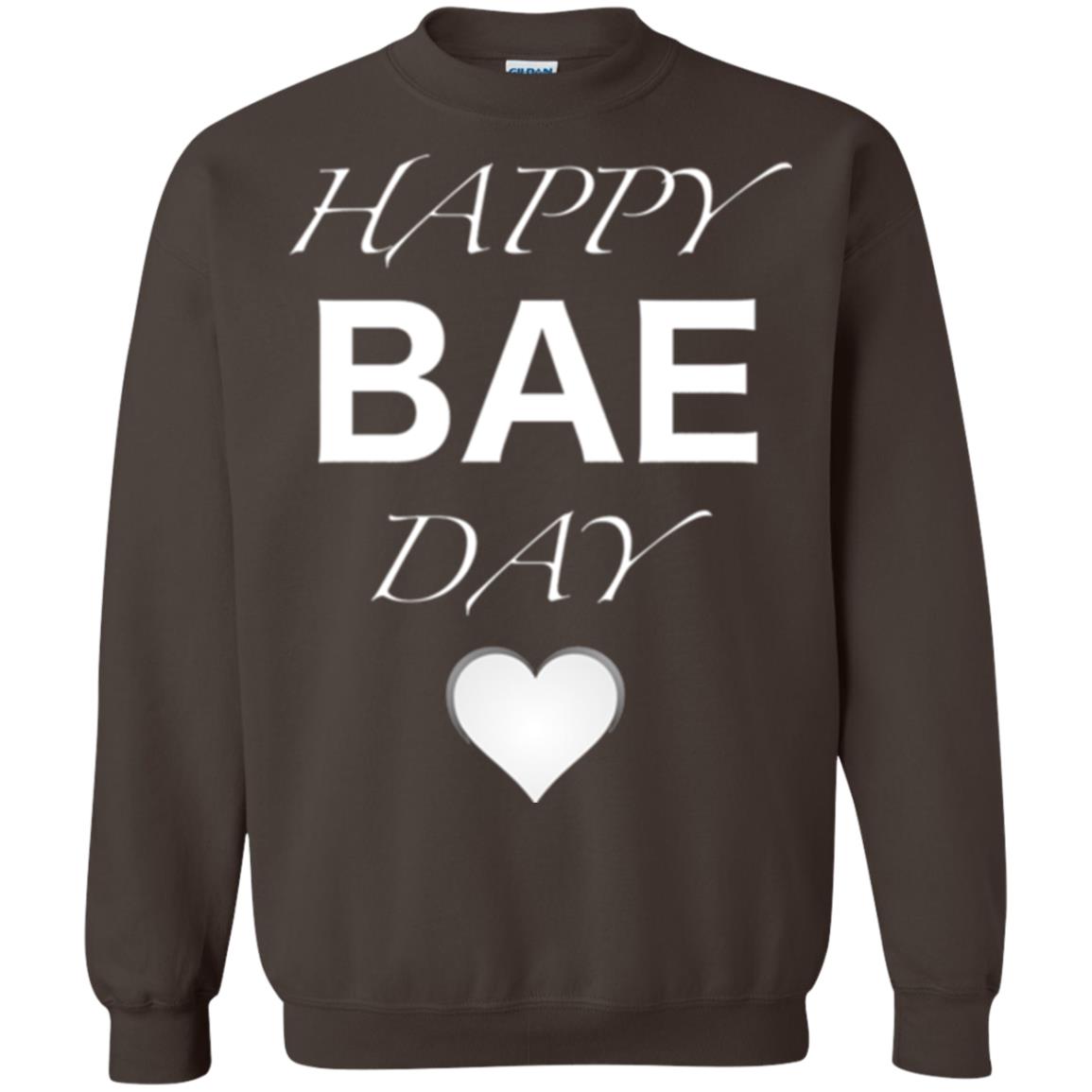 Valentine_s Day T-shirt Happy Bae Day Dark Chocolate