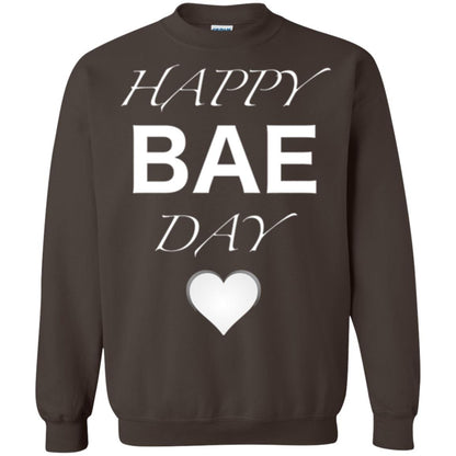 Valentine_s Day T-shirt Happy Bae Day Dark Chocolate