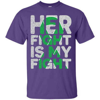 Her Fight Is My Fight Cerebral Palsy Support Shirt Purple