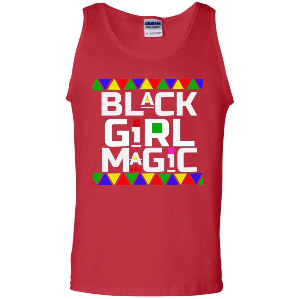 Black Girl Magic Black History African Pride T-shirt Red
