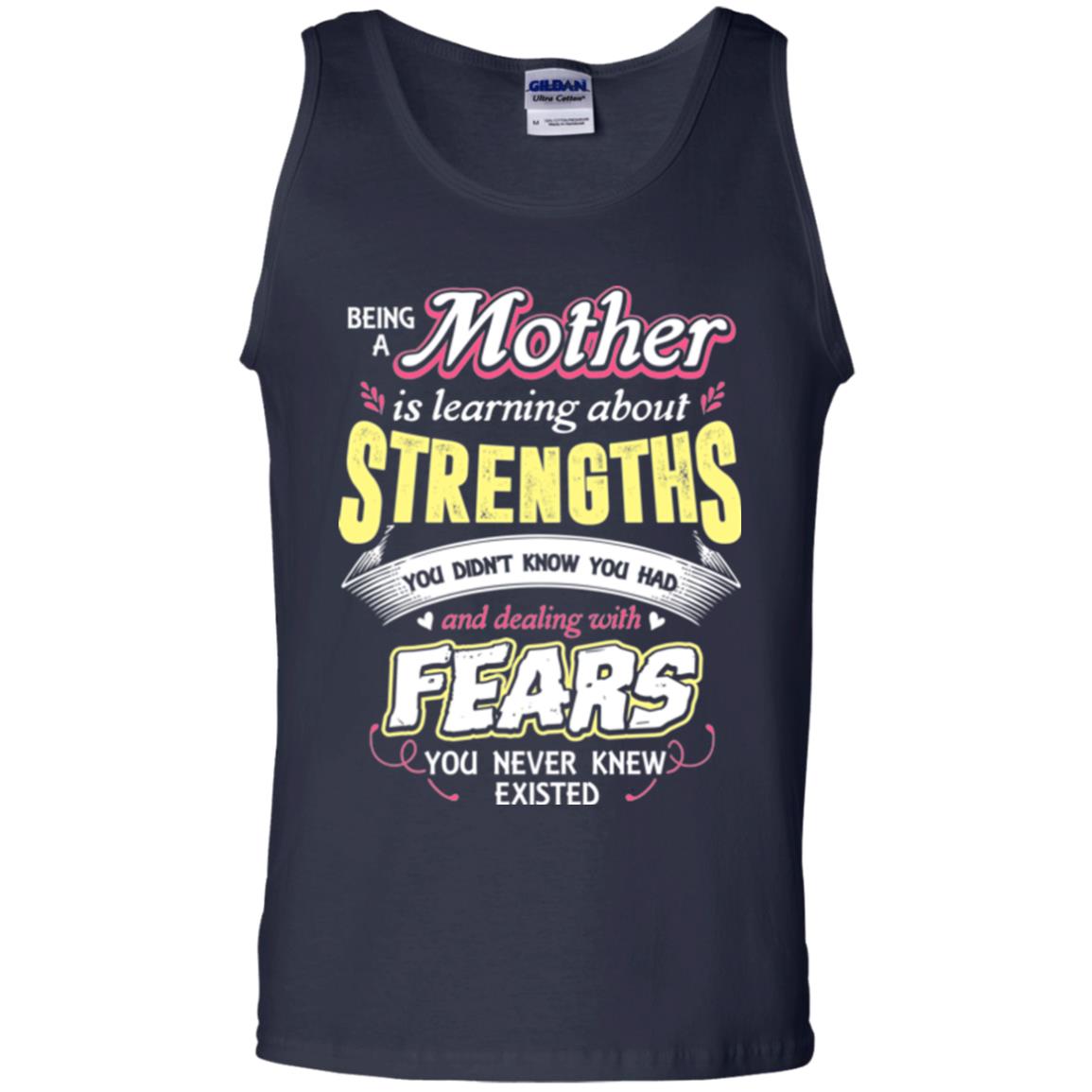 Being A Mom Means Mommy T-shirt Navy