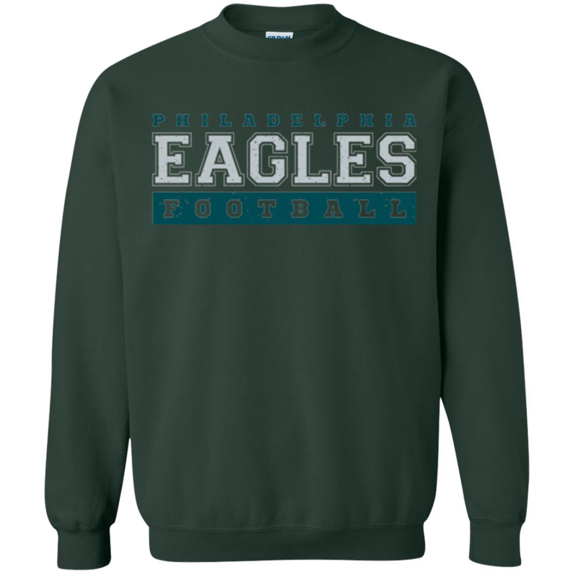 Football Lover T-shirt Philadelphia Football Fly Eagles Fly Collegiate Forest Green