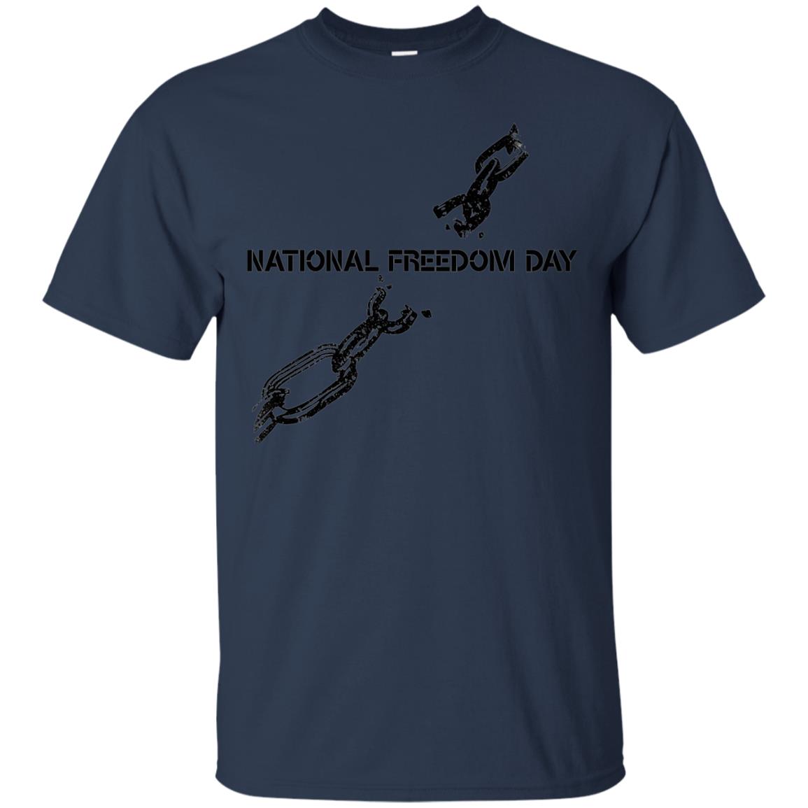 Veteran T-shirt National Freedom Day T-shirt Navy