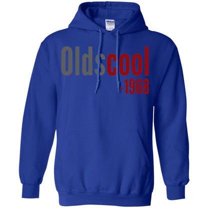 Oldscool 1968 Funny Old School 50th Birthday Gift T-shirt Royal
