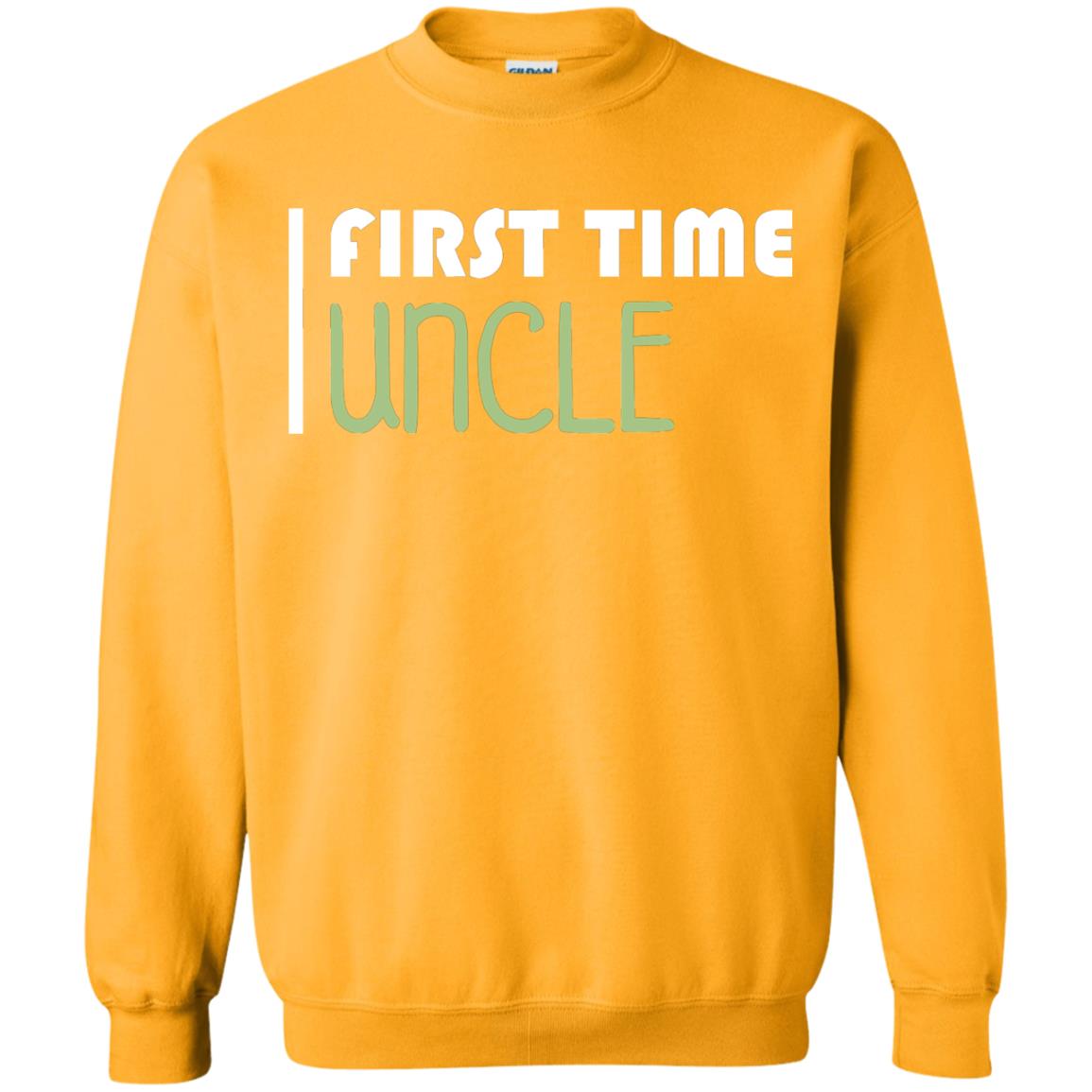 First Time Uncle New Uncle Shirt Gold