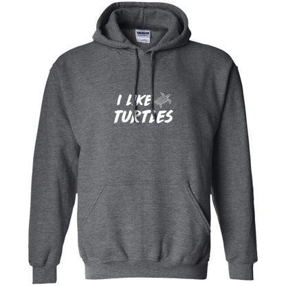 Turtle Lover T-shirt I Like Turtles Dark Heather