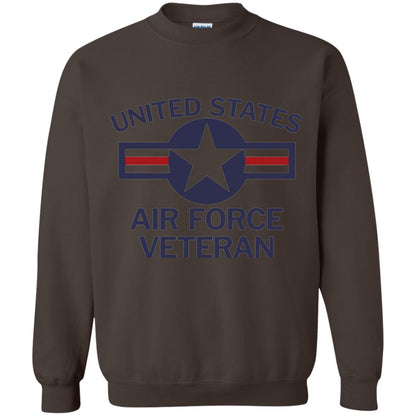 United States Air Force Veteran T-shirt Dark Chocolate