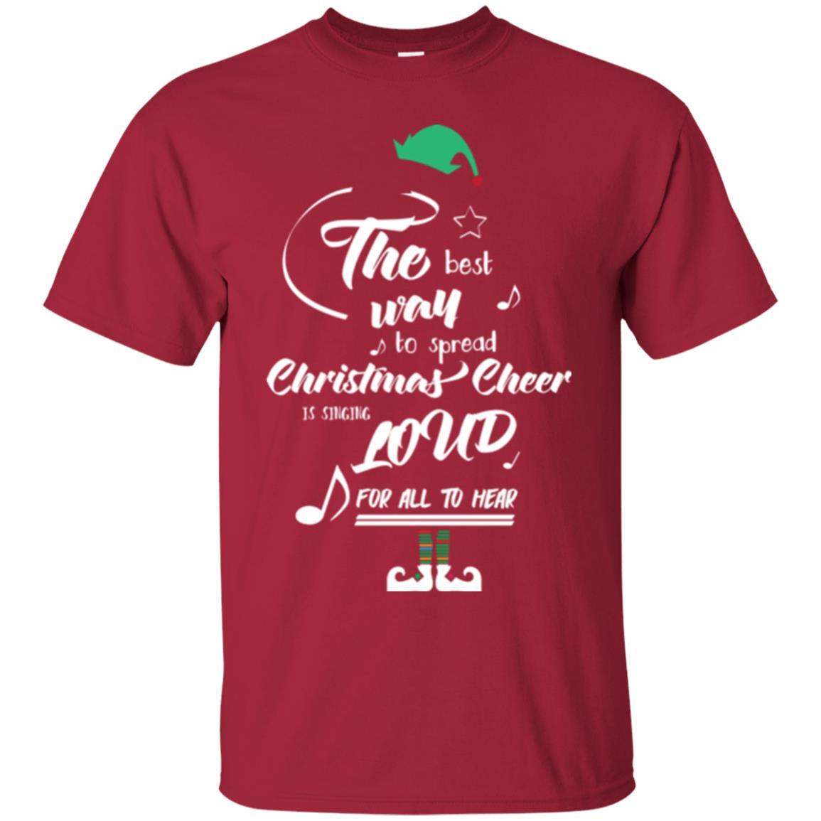 Christmas T-shirt The Best Way To Spread Cardinal