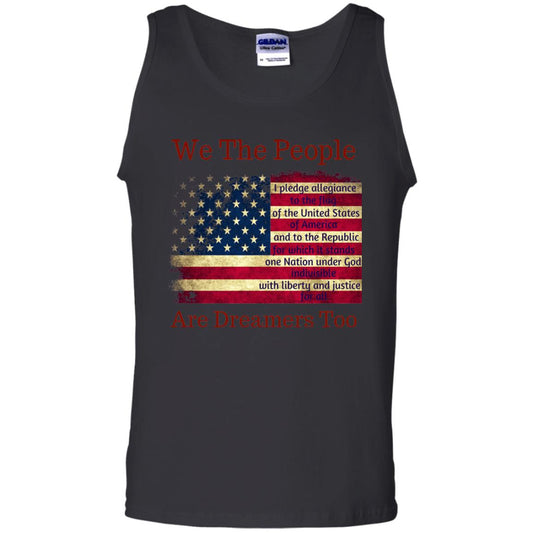 Americans We Are People Are Dreamers Too T-shirt Black