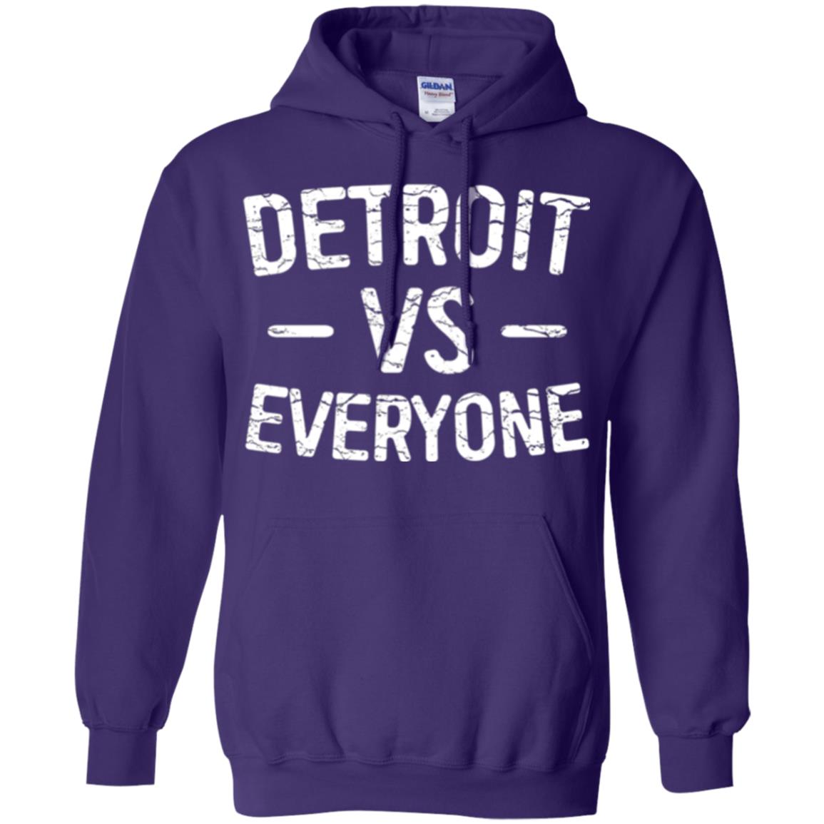 Detroit Vs Everyone T-shirt Purple
