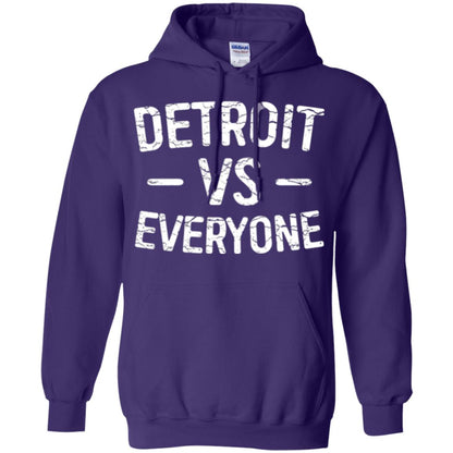 Detroit Vs Everyone T-shirt Purple