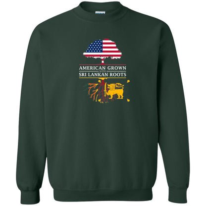 American Grown With Sri Lankan Roots Shirt Forest Green