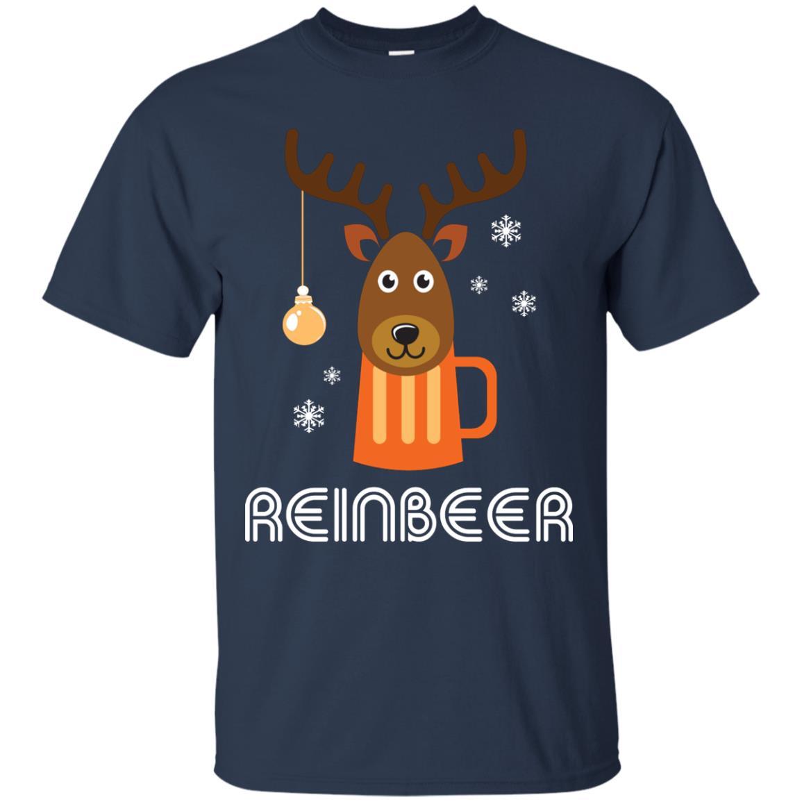 Christmas T-shirt Reinbeer Navy