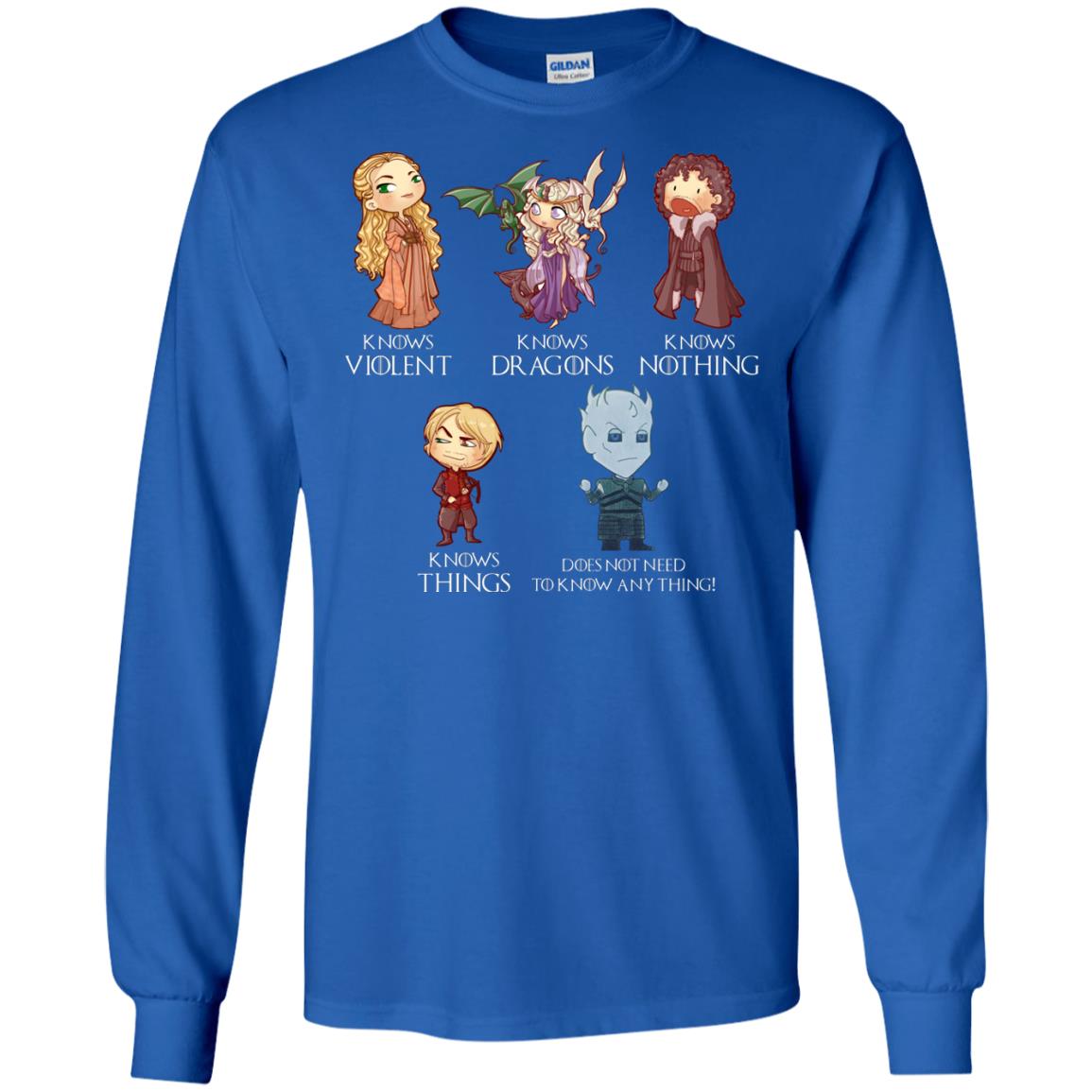 Know Something Game Of Thrones Fan T-shirt Royal