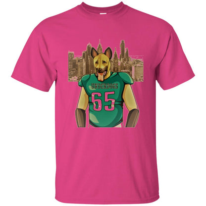 Dog Lover T-shirt Philly Fan Philadelphia Underdogs 2018 Game Day Heliconia