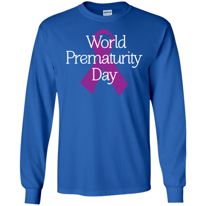 Cancer Awareness T-shirt World Prematurity Day T-shirt Royal