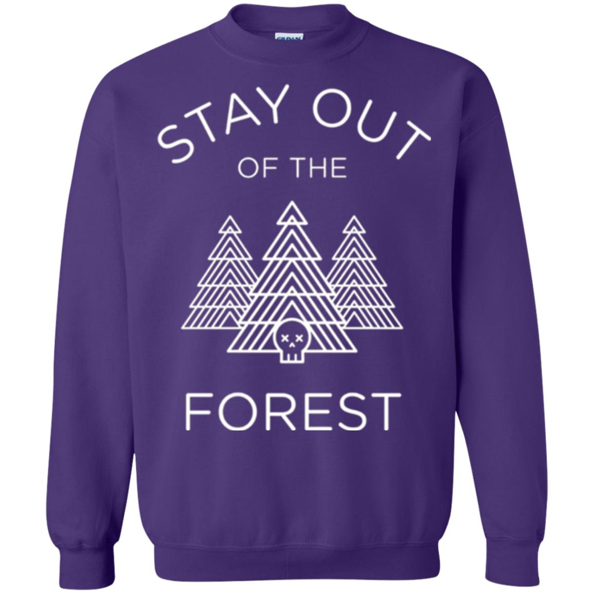 Murderino T-shirt -stay Out Of The Forest Purple