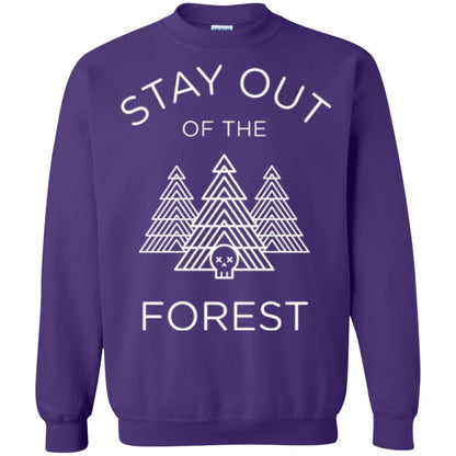 Murderino T-shirt -stay Out Of The Forest Purple
