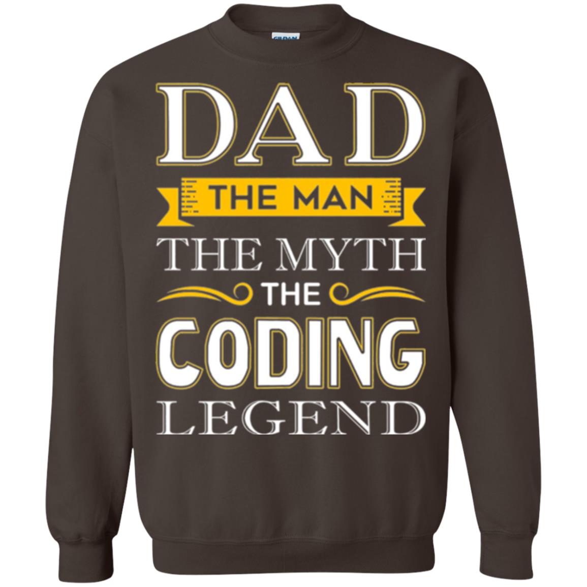 Daddy T-shirt The Man The Myth Colding Legend Dark Chocolate