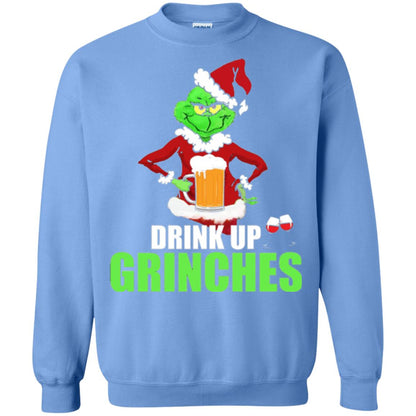 Christmas T-shirt Drink Up Grinches Carolina Blue