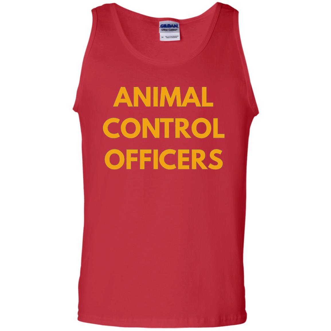 Animals Shelter T-shirt Animal Control Officers T-shirt Red