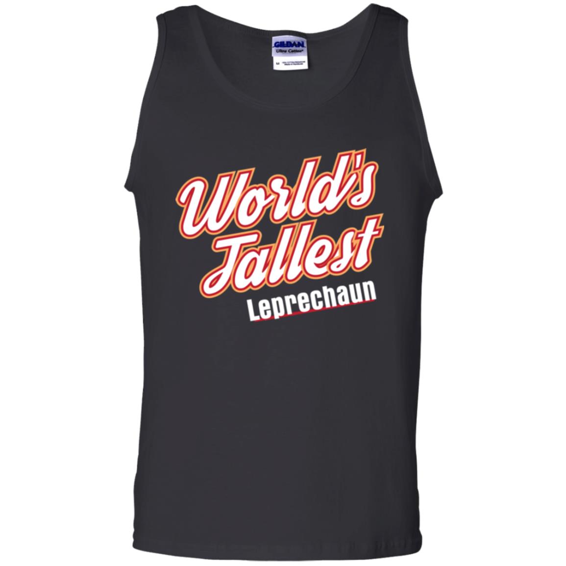 St. Patrick's Day T-shirt World's Tallest Leprechaun Black