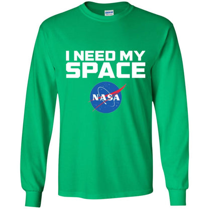 Nasa T-shirt I Need My Space Irish Green