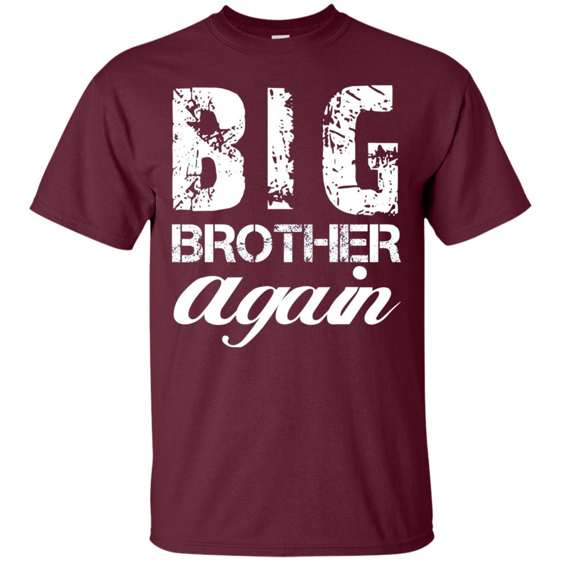 Big Brother Again T-shirt Maroon