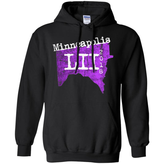 Football Lover T-shirt Minneapolis Minnesota 2018 T-shirt Black