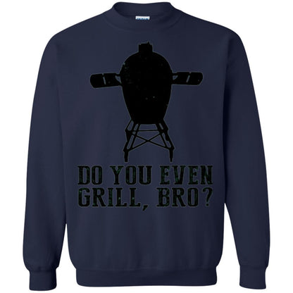 Bbq Grilling T-shirt Do You Even Grill Bro Navy