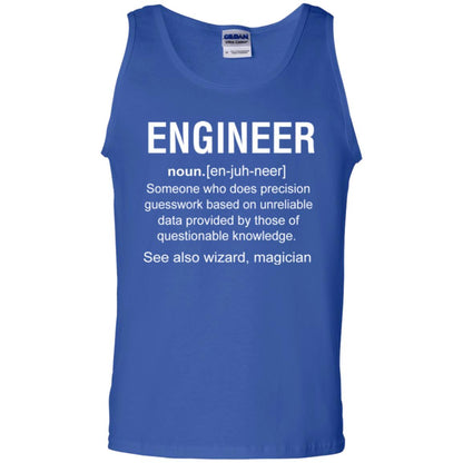 Engineer Someone Who Does Precision Guesswork Based On Unreliable Data Provided By Those Of Questionable Knowledge Royal