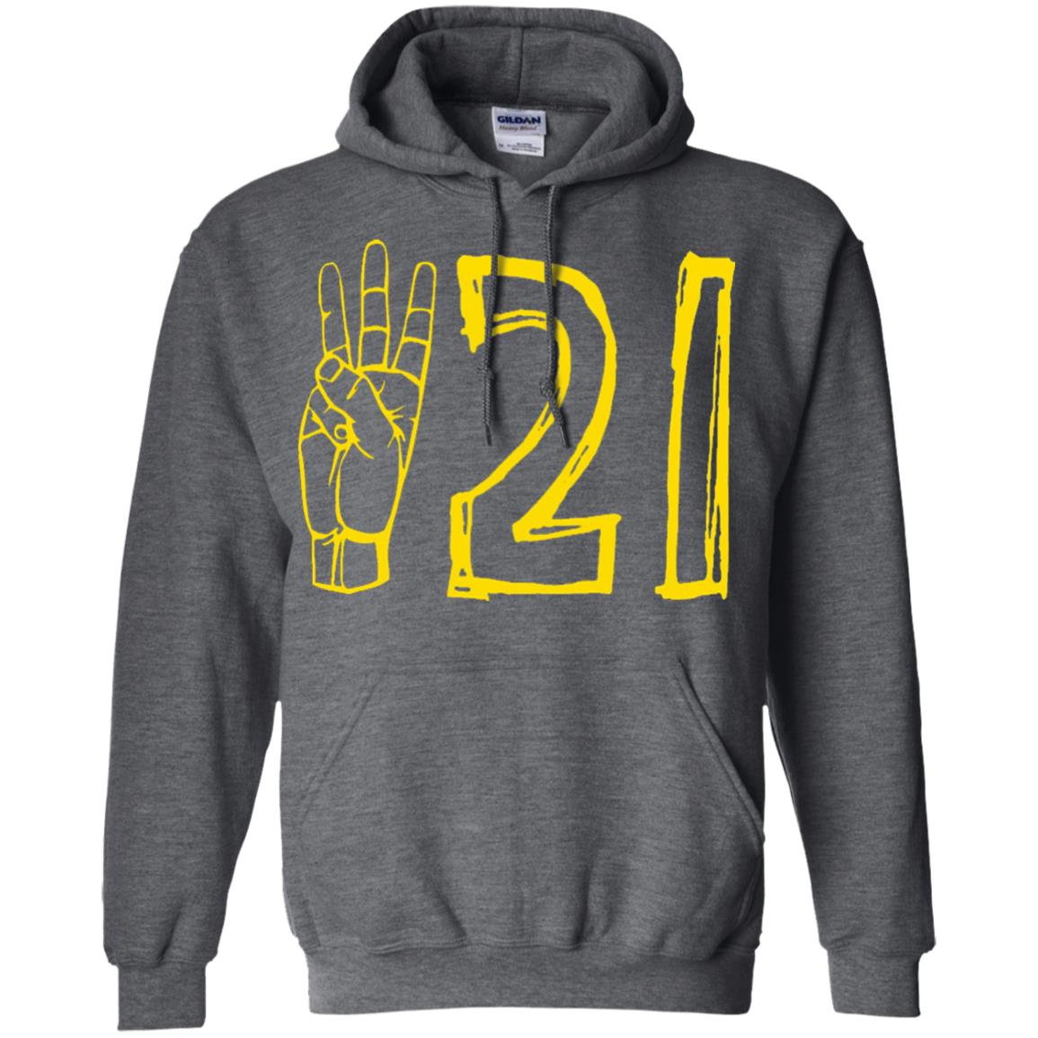 World Down Syndrome Day March 21 T-shirt Dark Heather