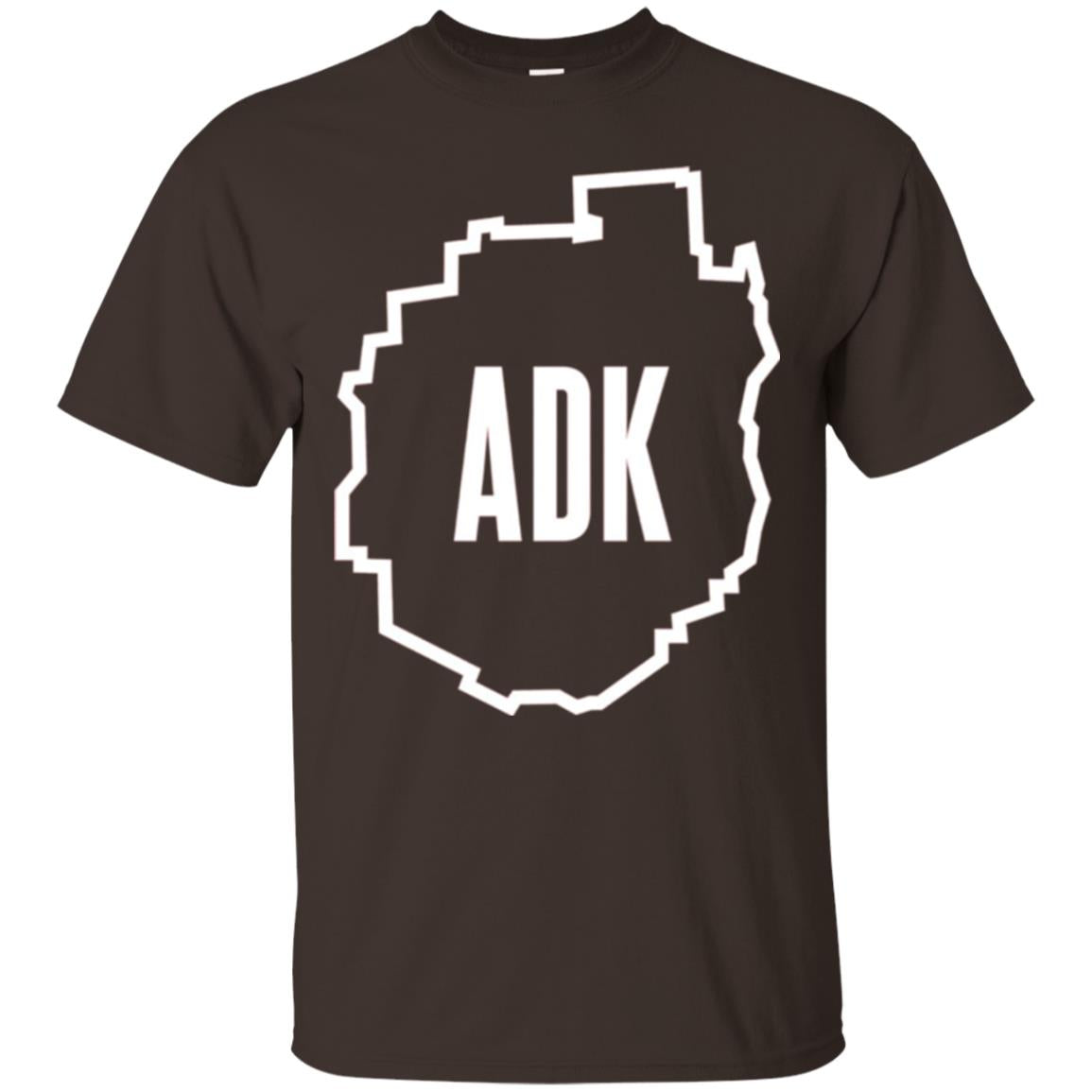 Adirondacks Adk T-shirt Dark Chocolate