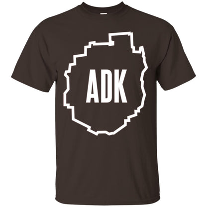 Adirondacks Adk T-shirt Dark Chocolate