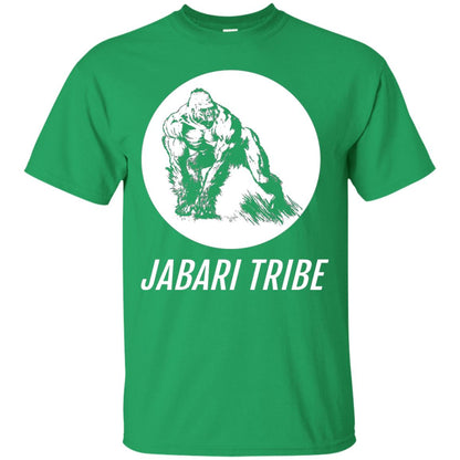 Jabari Tribe White Gorilla T-shirt Irish Green