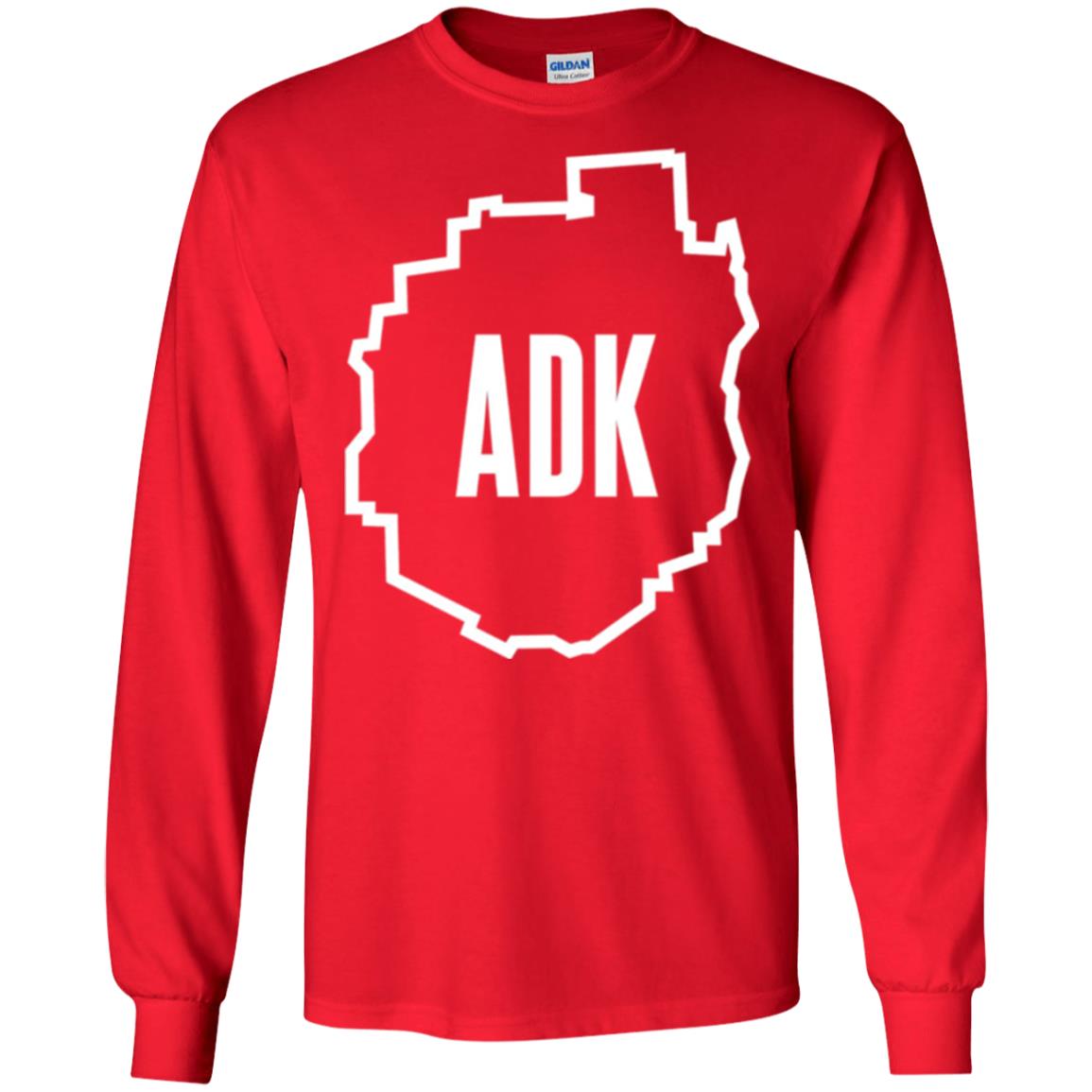 Adirondacks Adk T-shirt Red