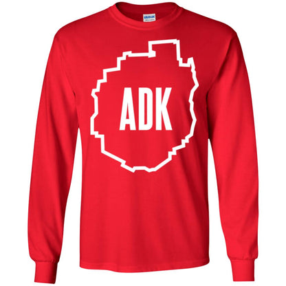 Adirondacks Adk T-shirt Red