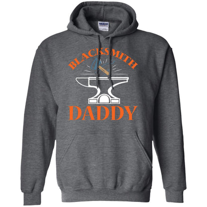 Blacksmith Daddy Happy Father's Day Shirt Dark Heather