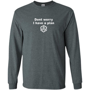 Gamer T-shirt Don_t Worry I Have A Plan