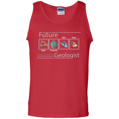 Future Geologist T-shirt Color Rocks Red